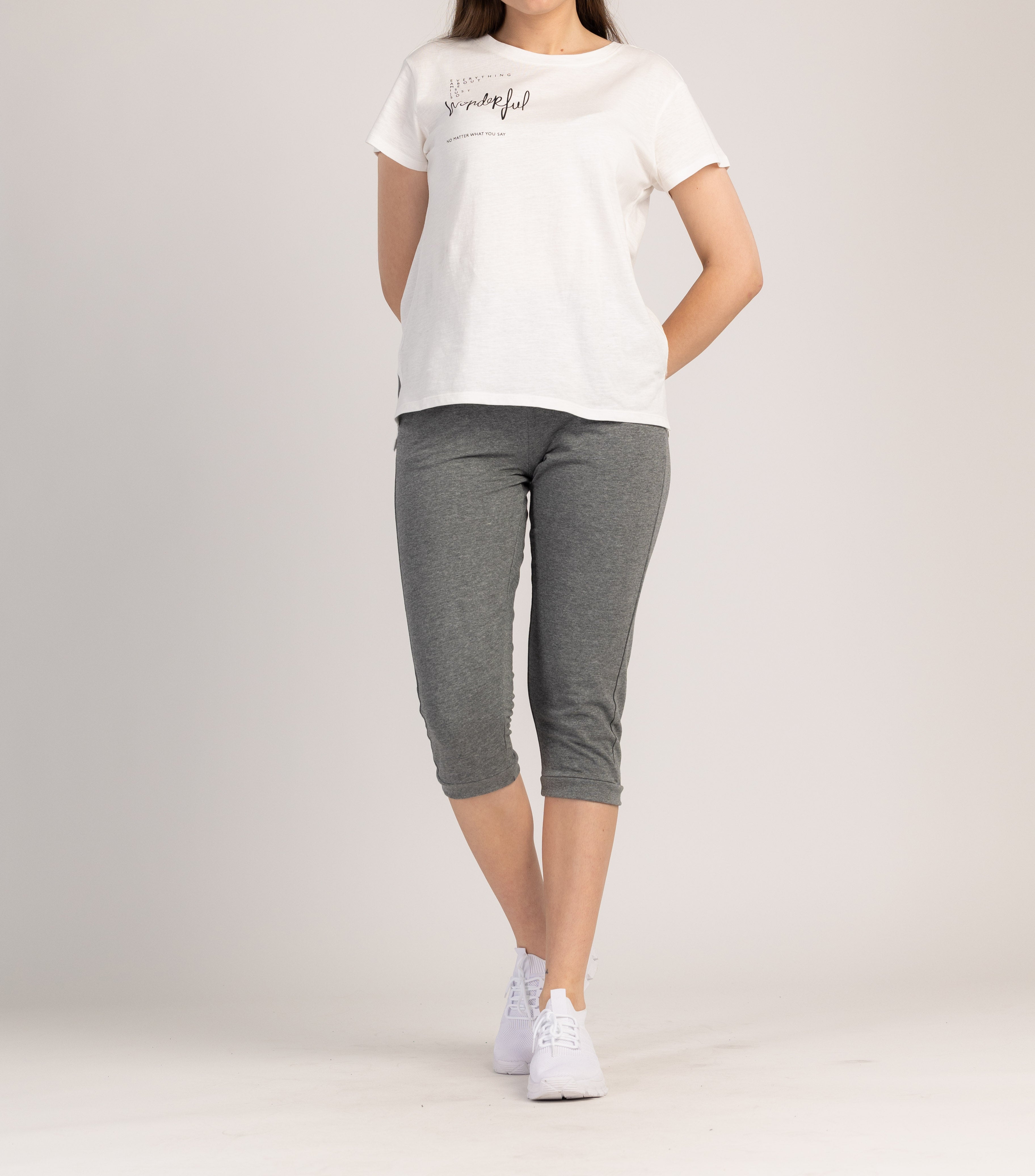 AURELIA – 3/4-Damen-Shorts aus 100% Baumwolle