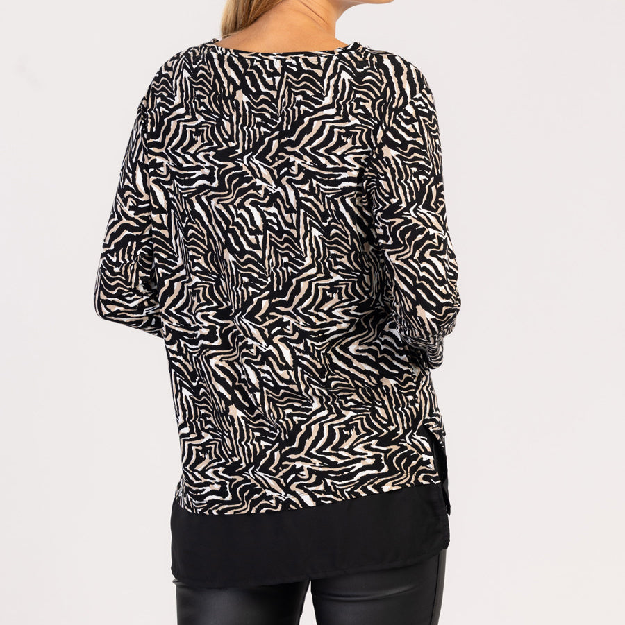 MIRA – Modisches Damen-Langarmshirt