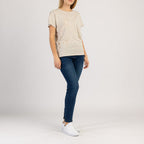 TEEZY – Damen-T-Shirt aus Baumwolle mit Print
