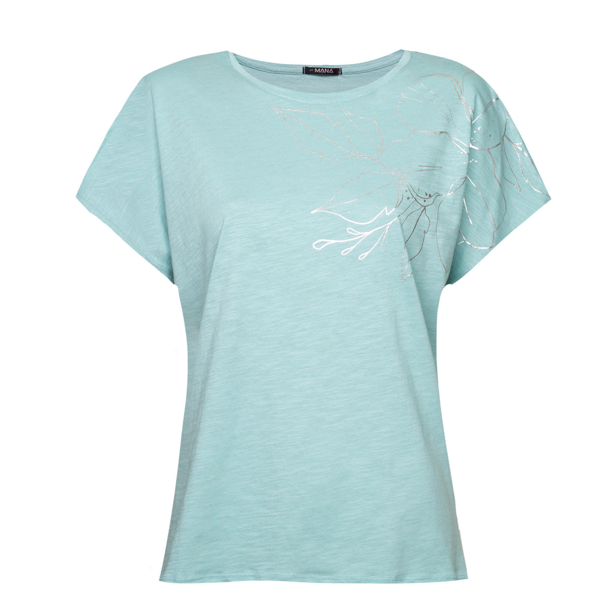 TEEZY – Damen-T-Shirt aus Baumwolle mit Print