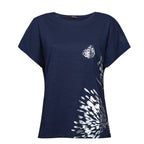 TEEZY – Damen-T-Shirt aus Baumwolle mit Print